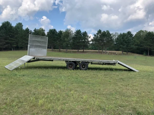 2000 SHOP BUILT 24 ft x 72 in Aluminum Multi-Purpose Trailer