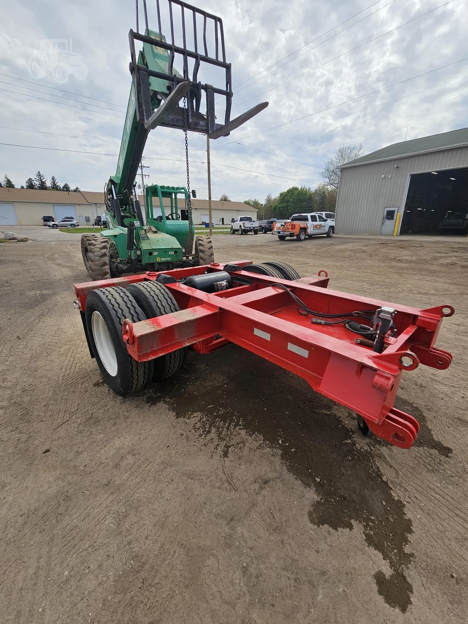 2002 TALBERT – Extended Flip Axle Trailer