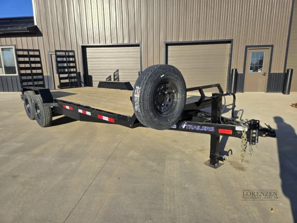 2025 ASCEND INDUSTRIES 20 ft Fixed Tandem Axle Equipment Trailer