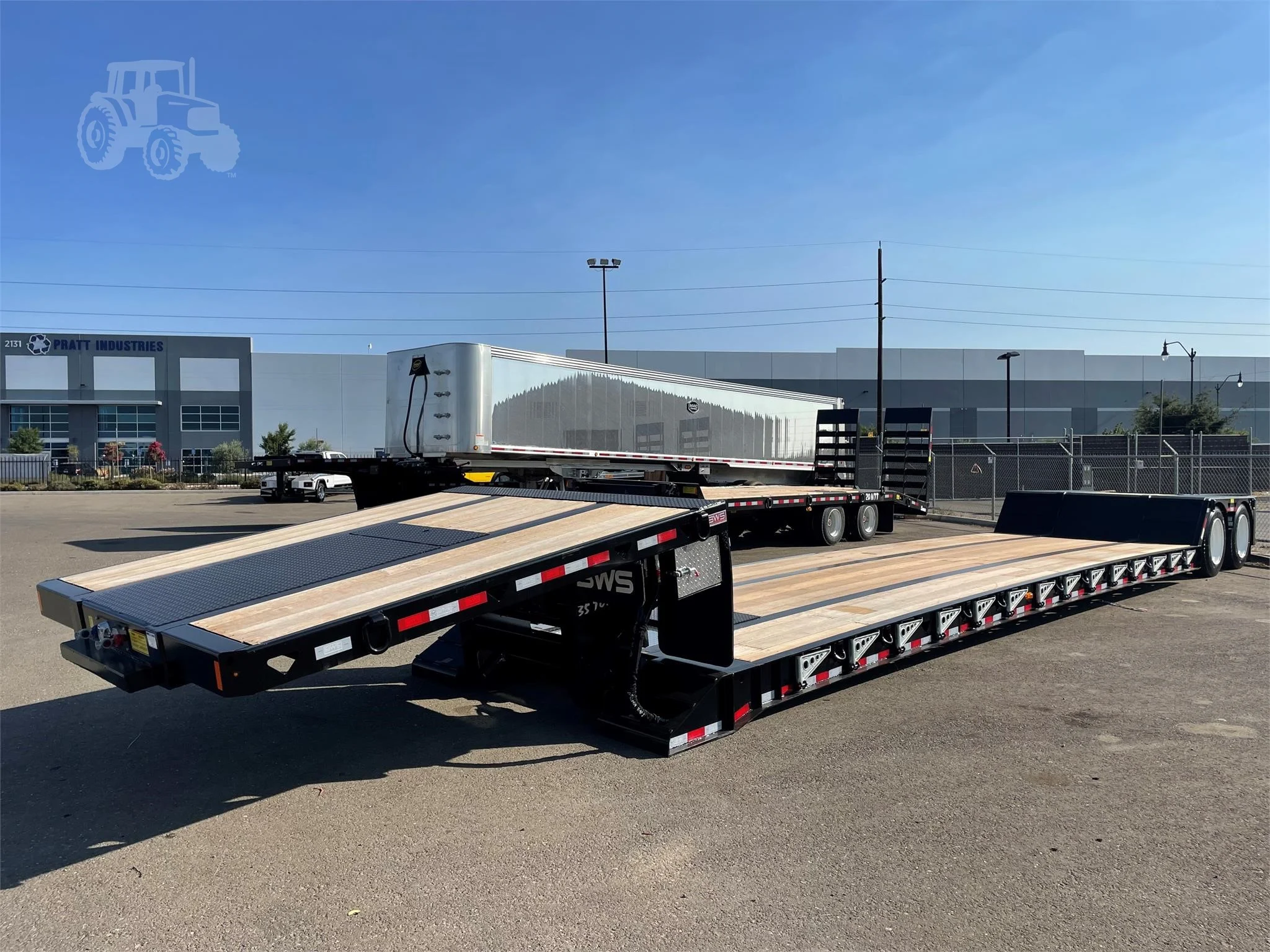 2026 BWS 48 ft x 102 in – 35 Ton Air Detachable Gooseneck Trailer