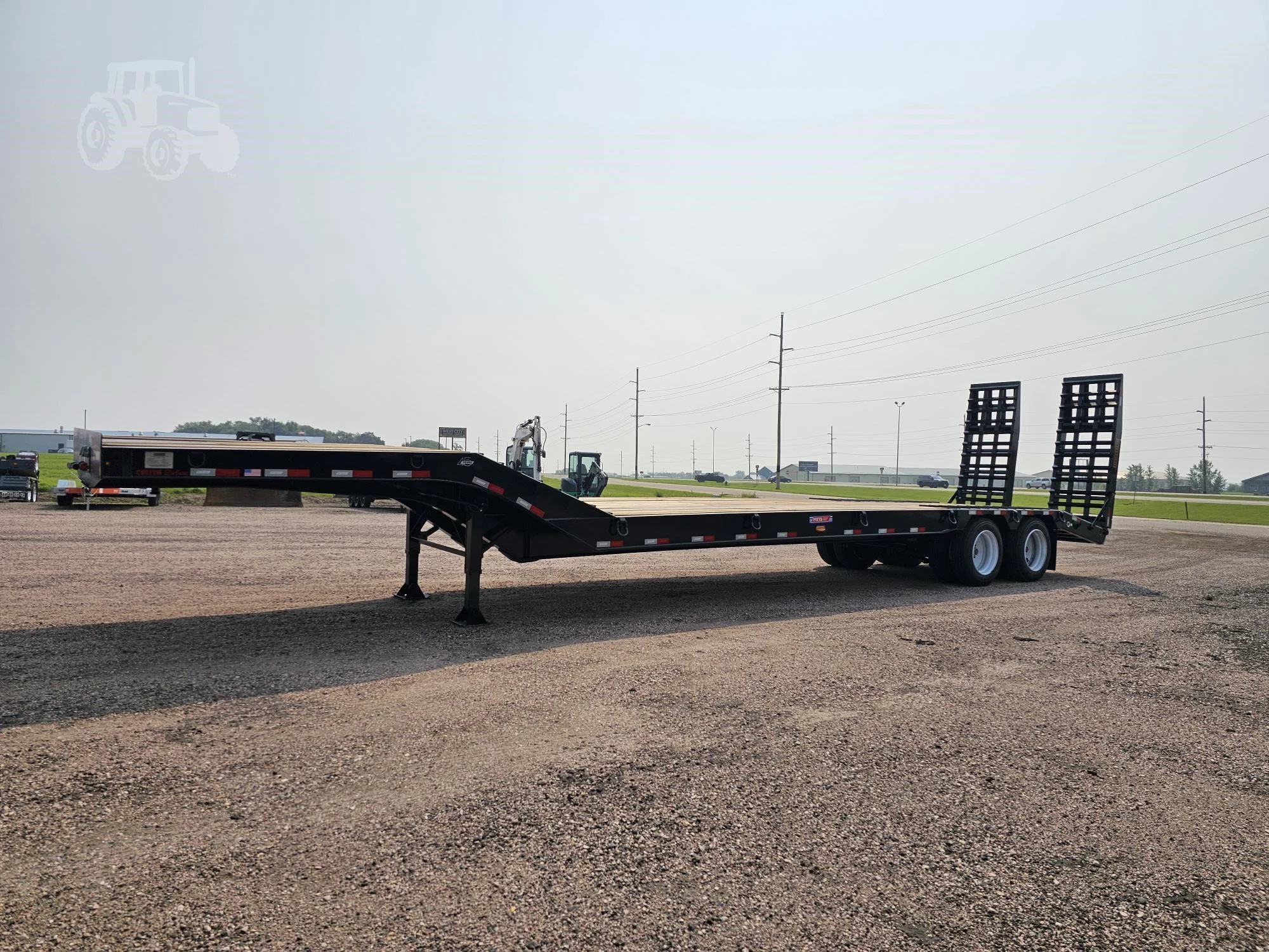 2026 PITTS 44 ft x 102 in – 35 Ton Lowboy Trailer