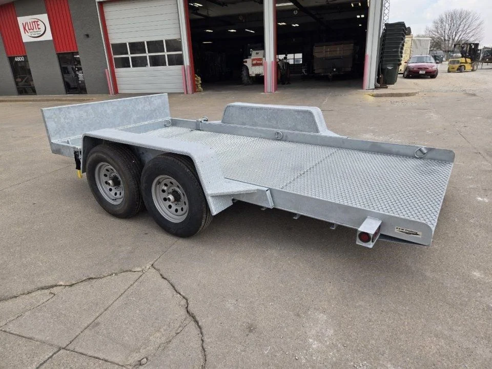 2026 S&W WELDING 12 ft Fixed Tandem Axle Equipment Trailer