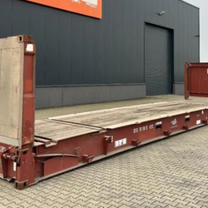 CIMC 40FT Flatrack Container – Used – 10x Available