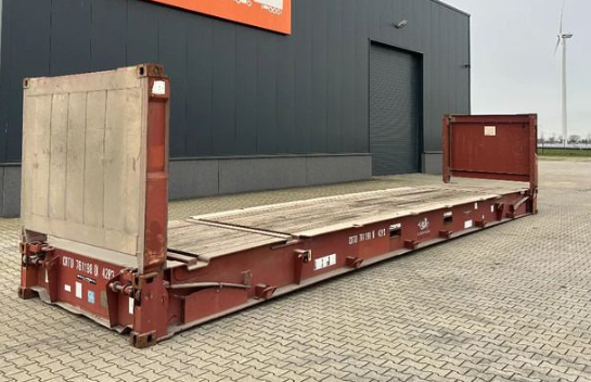 CIMC 40FT Flatrack Container – Used – 10x Available