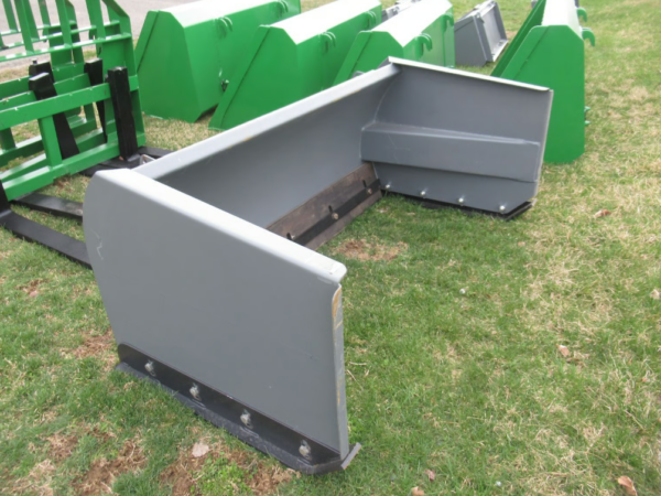 Gray 60" Snow Pusher Bobtach