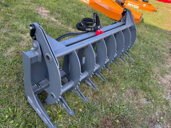 Gray 72" Root Grapple