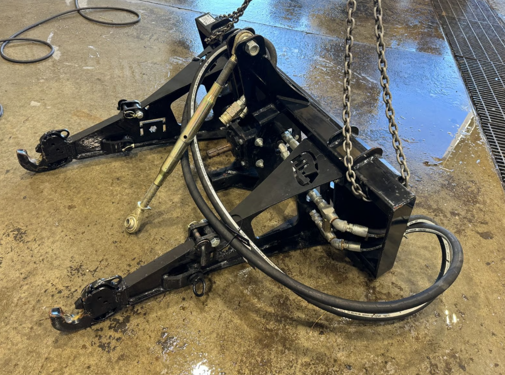 HLA Skid Loader 3pt Hitch PTO Adapter