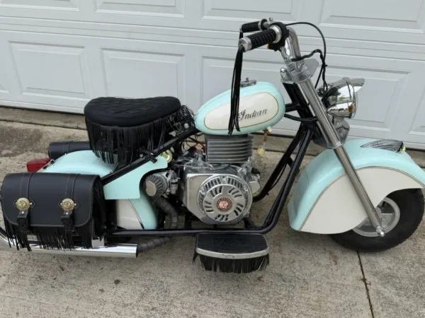 Indian-Style Custom Whirlwind Minibike