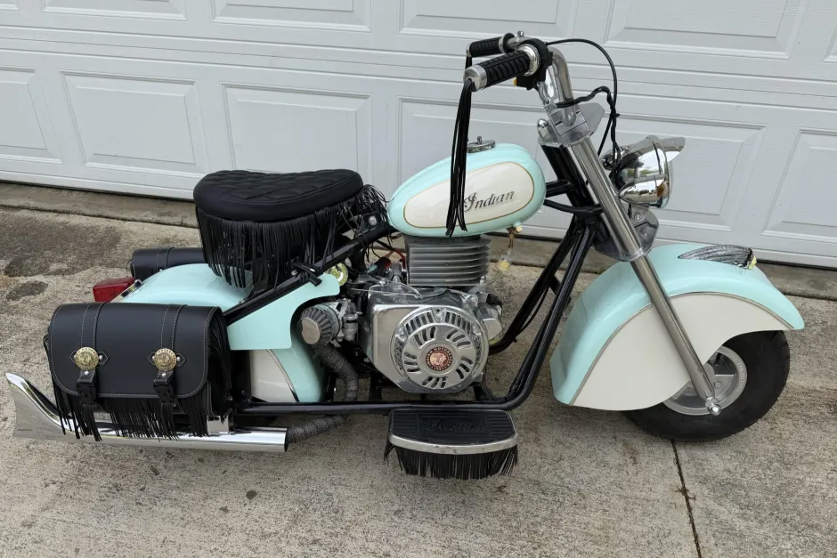Indian-Style Custom Whirlwind Minibike
