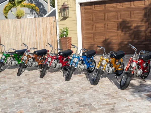 Lot of Six 1970 Honda CT70 Trails