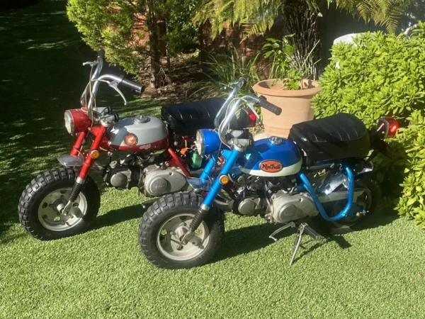 Pair of 1969 & 1971 Honda Z50A Mini Trails