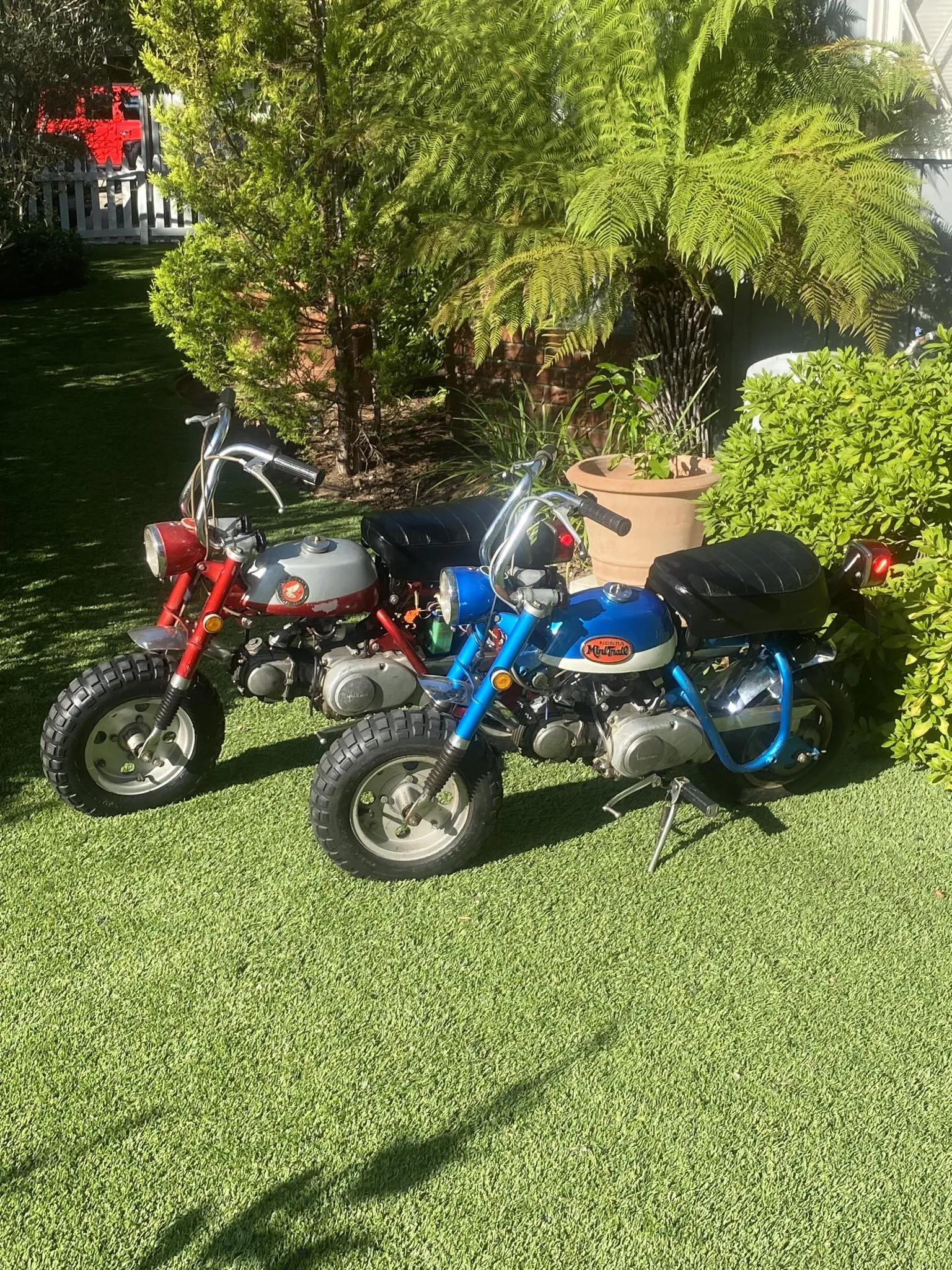 Pair of 1969 & 1971 Honda Z50A Mini Trails