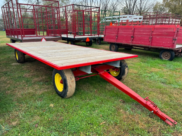 Zimmerman 8x20 ft Flat Bed Wagon